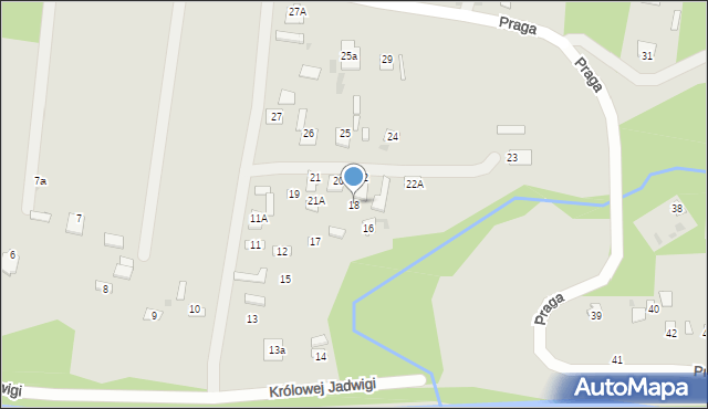 Czerwińsk nad Wisłą, Praga, 18, mapa Czerwińsk nad Wisłą