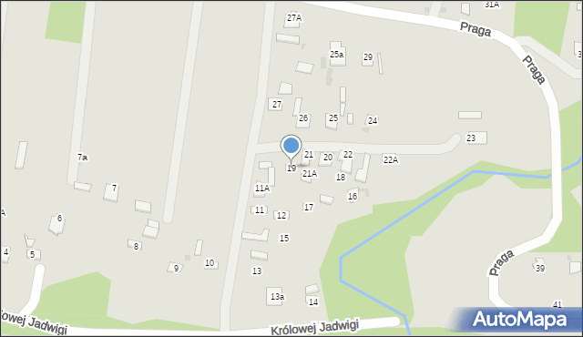 Czerwińsk nad Wisłą, Praga, 19, mapa Czerwińsk nad Wisłą