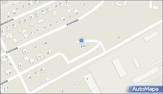 Czyżew, Przemysłowa, 6, mapa Czyżew
