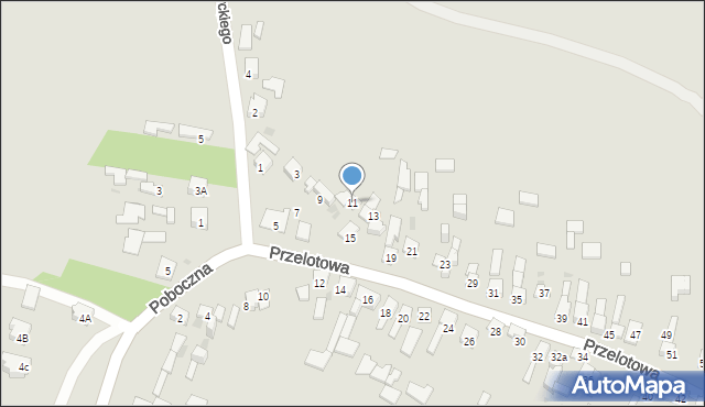 Dąbrowa Górnicza, Przelotowa, 11, mapa Dąbrowa Górnicza