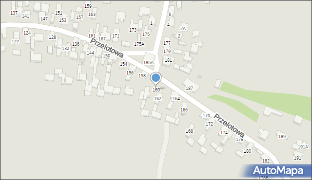 Dąbrowa Górnicza, Przelotowa, 160, mapa Dąbrowa Górnicza