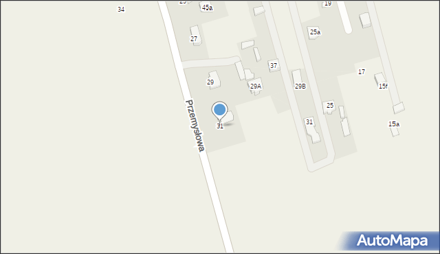 Dębe Wielkie, Przemysłowa, 31, mapa Dębe Wielkie