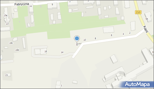 Dębnica Kaszubska, Przemysłowa, 12, mapa Dębnica Kaszubska