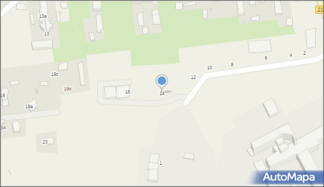 Dębnica Kaszubska, Przemysłowa, 14, mapa Dębnica Kaszubska