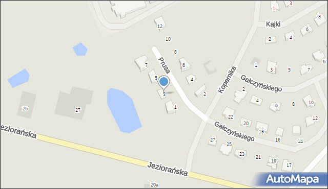 Dobre Miasto, Prusa Bolesława, 3, mapa Dobre Miasto