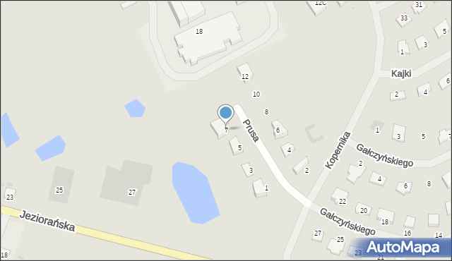 Dobre Miasto, Prusa Bolesława, 7, mapa Dobre Miasto