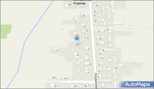 Domaszowice, Przyborowskiego Walerego, 29, mapa Domaszowice