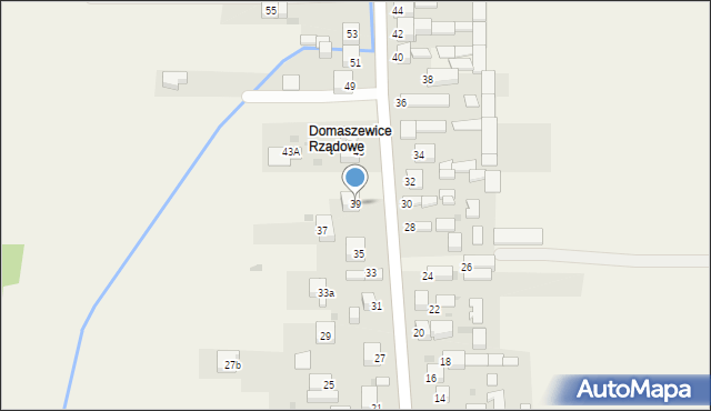 Domaszowice, Przyborowskiego Walerego, 39, mapa Domaszowice