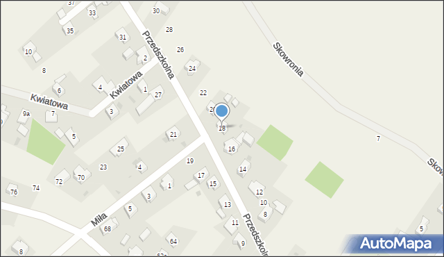 Gajków, Przedszkolna, 18, mapa Gajków