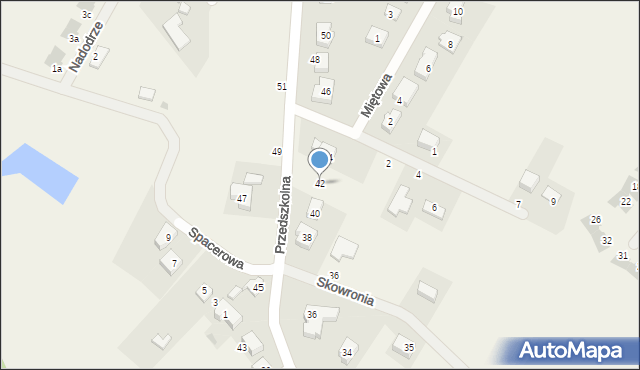 Gajków, Przedszkolna, 42, mapa Gajków