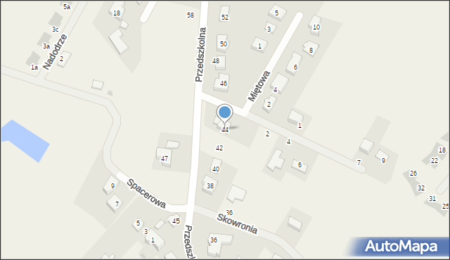 Gajków, Przedszkolna, 44, mapa Gajków