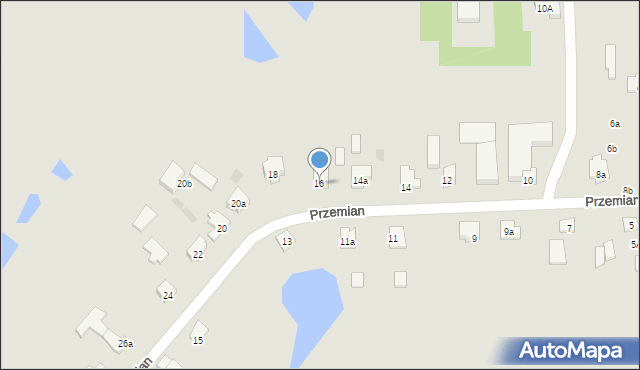 Gdańsk, Przemian, 16, mapa Gdańska