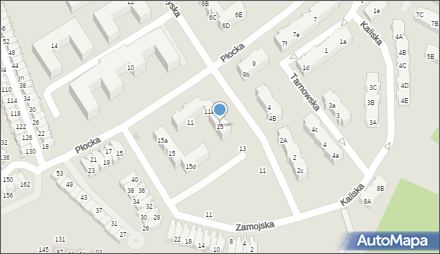 Gdańsk, Przemyska, 15, mapa Gdańska