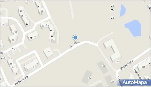 Gdańsk, Przemyska, 37f, mapa Gdańska