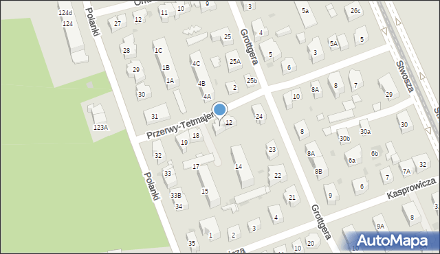 Gdańsk, Przerwy-Tetmajera Kazimierza, 13, mapa Gdańska