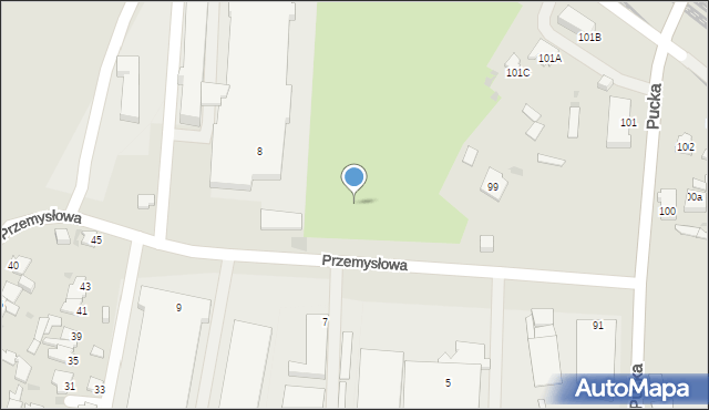 Gdynia, Przemysłowa, 6, mapa Gdyni