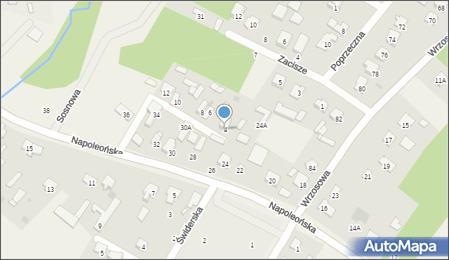 Glinianka, Protasewicza Michała, plut., 4, mapa Glinianka