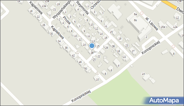 Głogówek, Prusa, 18, mapa Głogówek