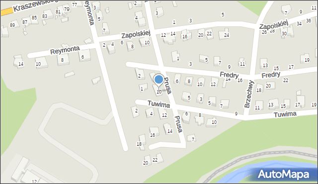 Głuchołazy, Prusa, 10, mapa Głuchołazy