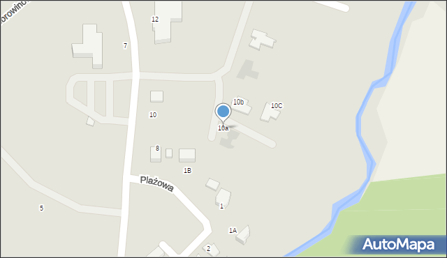 Gołdap, Promenada Zdrojowa, 10a, mapa Gołdap