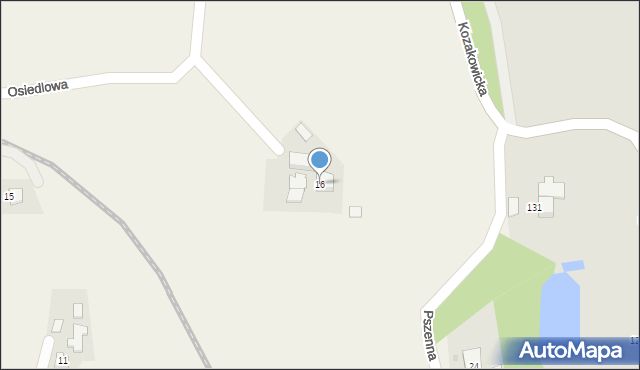 Goleszów, Przelotowa, 16, mapa Goleszów