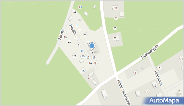 Gołubie, Prosta, 15, mapa Gołubie