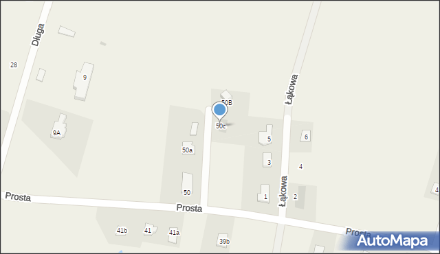 Górsk, Prosta, 50c, mapa Górsk