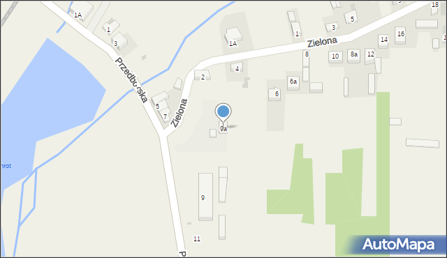 Gorzkowice, Przedborska, 9a, mapa Gorzkowice