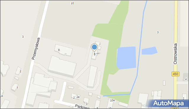 Grabów nad Prosną, Przemysłowa, 6, mapa Grabów nad Prosną