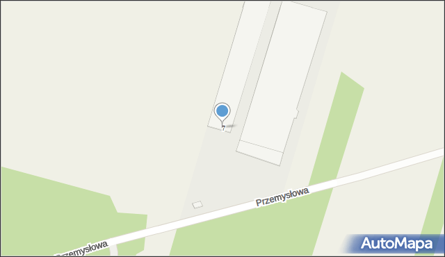 Gręzówka, Przemysłowa, 7, mapa Gręzówka