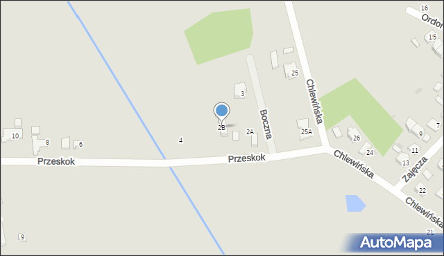 Grodzisk Mazowiecki, Przeskok, 2B, mapa Grodzisk Mazowiecki