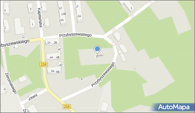 Hel, Przybyszewskiego Zbigniewa, kmdr., 10, mapa Hel