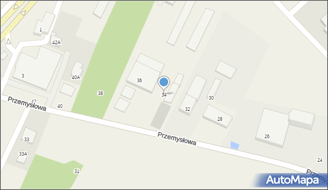 Ignatki, Przemysłowa, 34, mapa Ignatki
