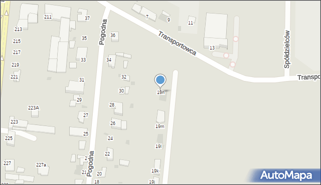 Inowrocław, Przybyszewskiego Stanisława, 19n, mapa Inowrocławia