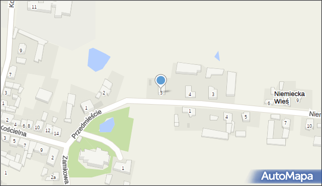 Iwanowice, Przedmieście, 3, mapa Iwanowice