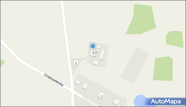 Jabłowo, Przyleśna, 4, mapa Jabłowo