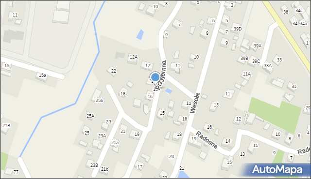 Jankowice, Przyjemna, 14, mapa Jankowice