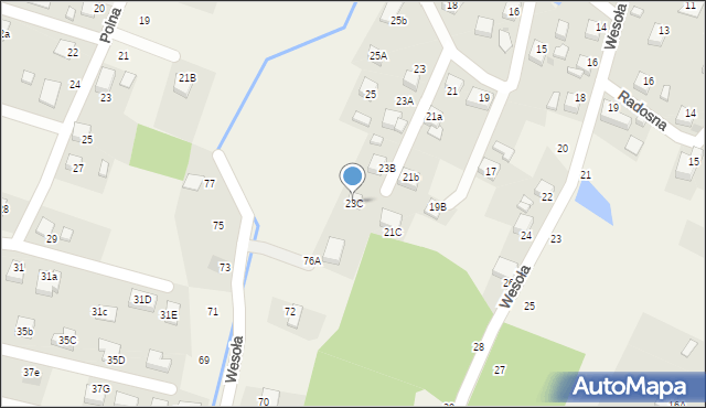 Jankowice, Przyjemna, 23C, mapa Jankowice