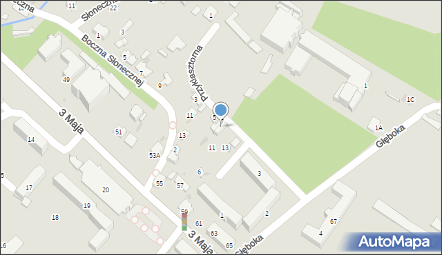 Jarosław, Przyklasztorna, 9, mapa Jarosławia