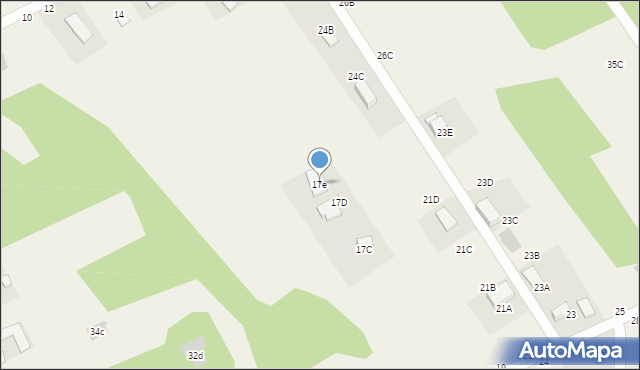 Jastkowice, Prosta, 17e, mapa Jastkowice