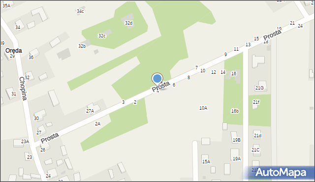 Jastkowice, Prosta, 4, mapa Jastkowice