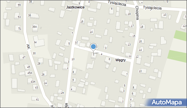 Jastkowice, Prusa, 2, mapa Jastkowice