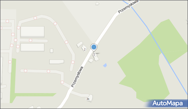 Jastrzębie-Zdrój, Przemysłowa, 1, mapa Jastrzębie-Zdrój