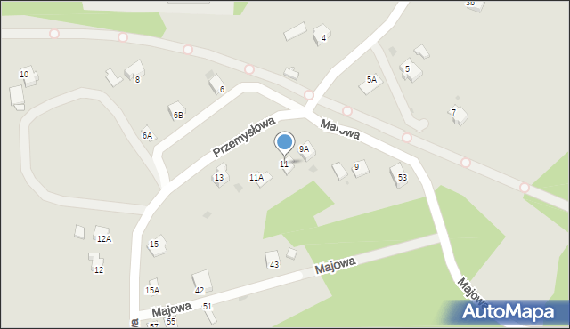 Jastrzębie-Zdrój, Przemysłowa, 11, mapa Jastrzębie-Zdrój