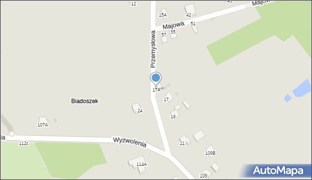Jastrzębie-Zdrój, Przemysłowa, 17A, mapa Jastrzębie-Zdrój