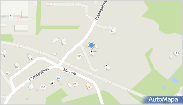 Jastrzębie-Zdrój, Przemysłowa, 5, mapa Jastrzębie-Zdrój