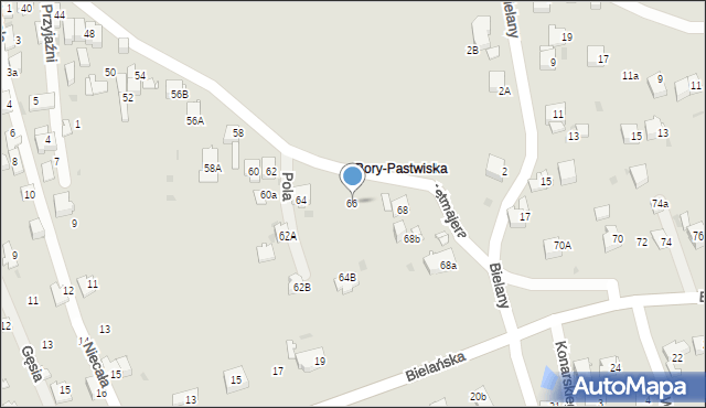 Jaworzno, Przerwy-Tetmajera Kazimierza, 66, mapa Jaworzno