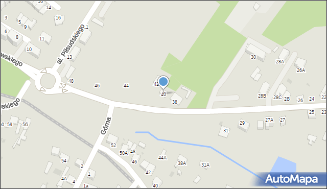 Jędrzejów, Przypkowskiego Feliksa, 40, mapa Jędrzejów