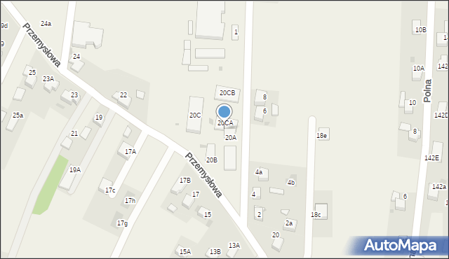 Jejkowice, Przemysłowa, 20C, mapa Jejkowice