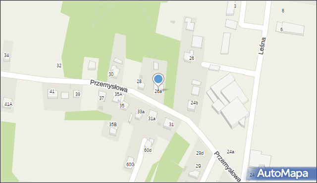 Jejkowice, Przemysłowa, 26a, mapa Jejkowice